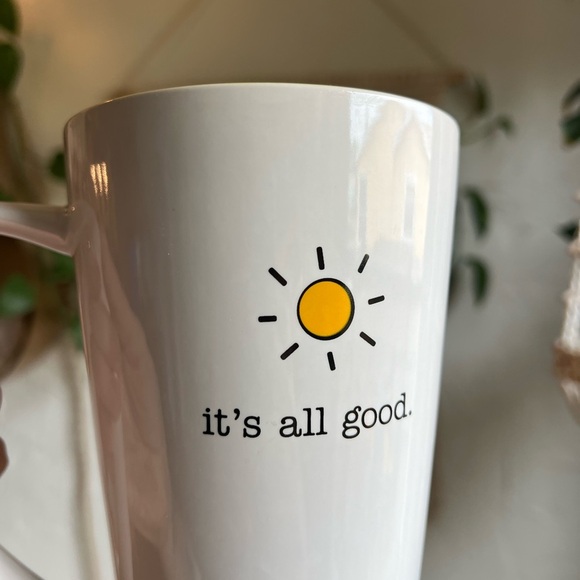 Large 10 Strawberry Street Tall Coffee Mug Cup Oversized Ceramic Tea Morning - Picture 2 of 6